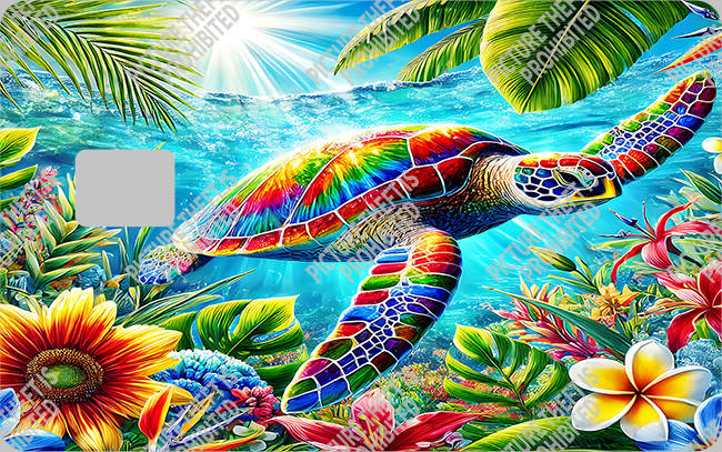 Bank  Card Sticker-BC-2442